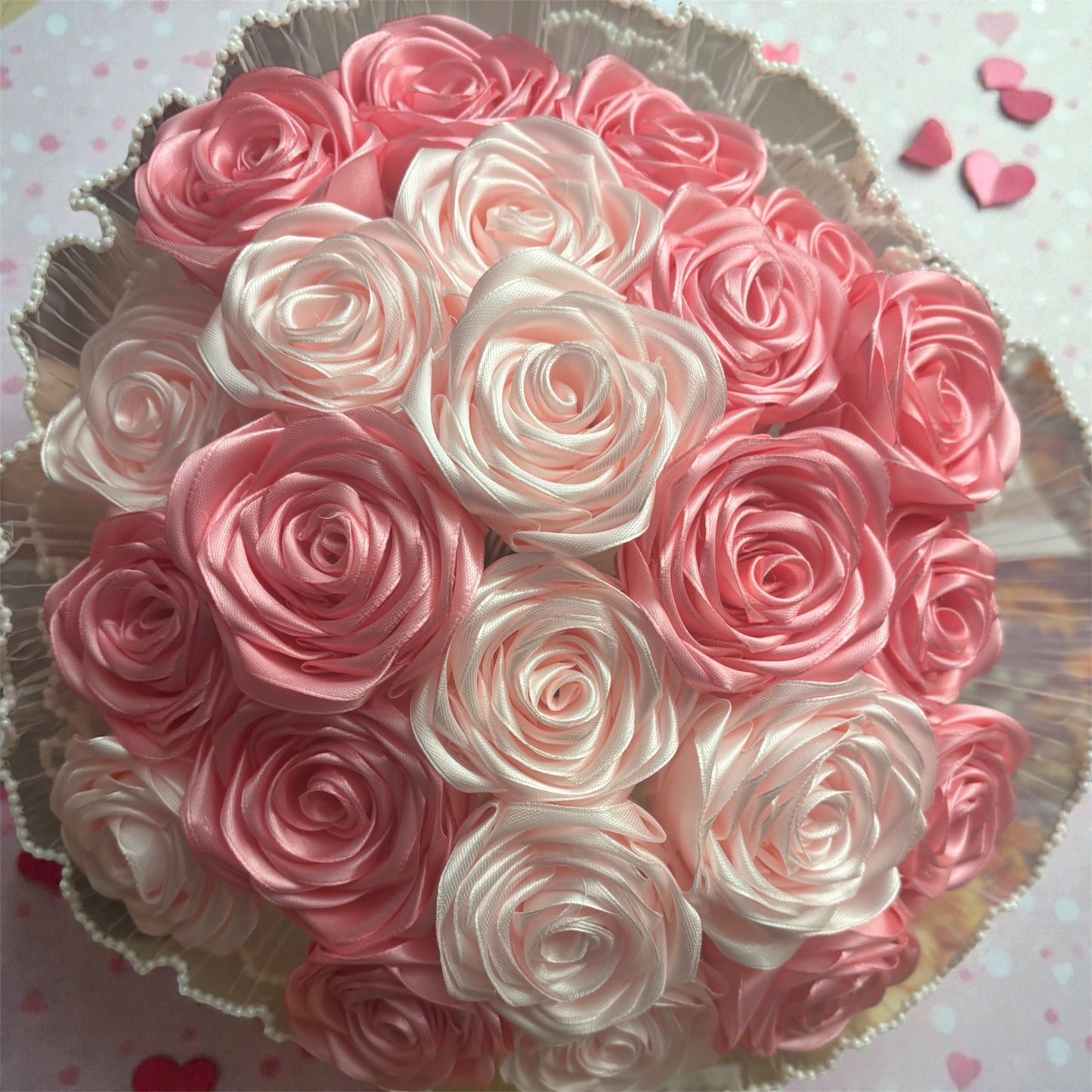 24 Pink Eternity Flowers