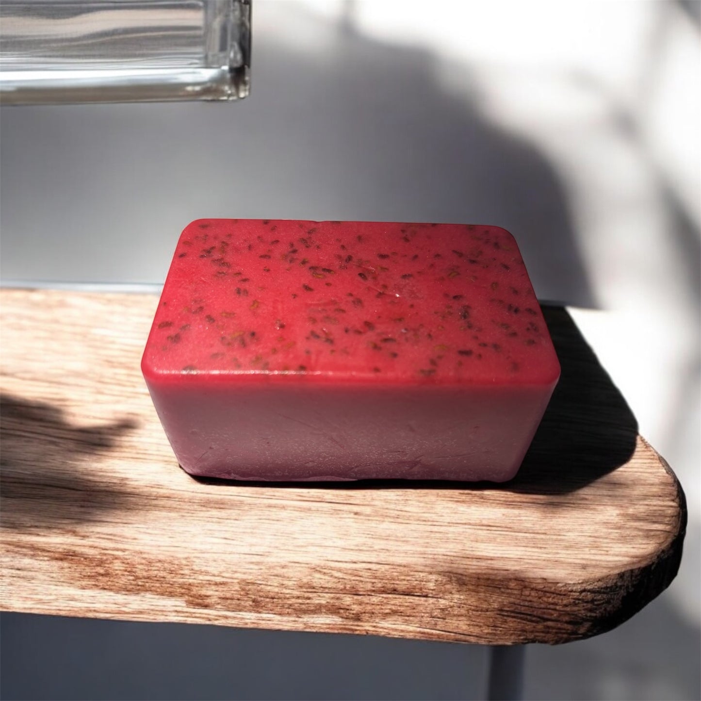 Strawberry, Raspberry, and Yogurt Soap Bar